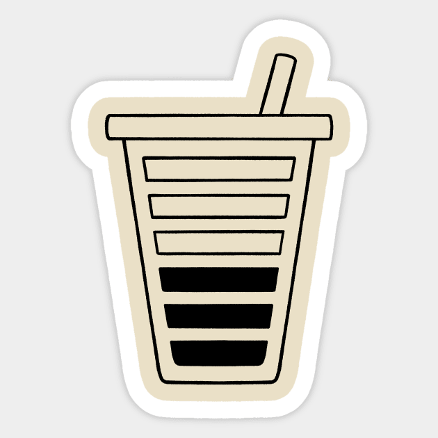 Fueled by Iced Drinks Sticker by Made Adventurous